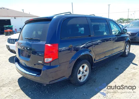 2013 Dodge Grand Caravan Sxt из США, поврежденный, VIN 2C4RDGCGXDR654206